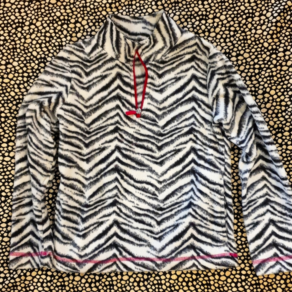 Fleece qtr zip jacket